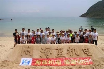 陽春四月，海藍(lán)三門島狂歡之旅