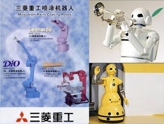 三菱噴涂機(jī)器人春節(jié)不打烊，海藍(lán)機(jī)電道一聲：新春快樂(lè)！