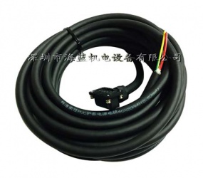 三菱電機(jī)電源線MR-PWS1CBL5M-A1-L，三菱MR-JE，MR-J4,MR-J3系列電機(jī)專用
